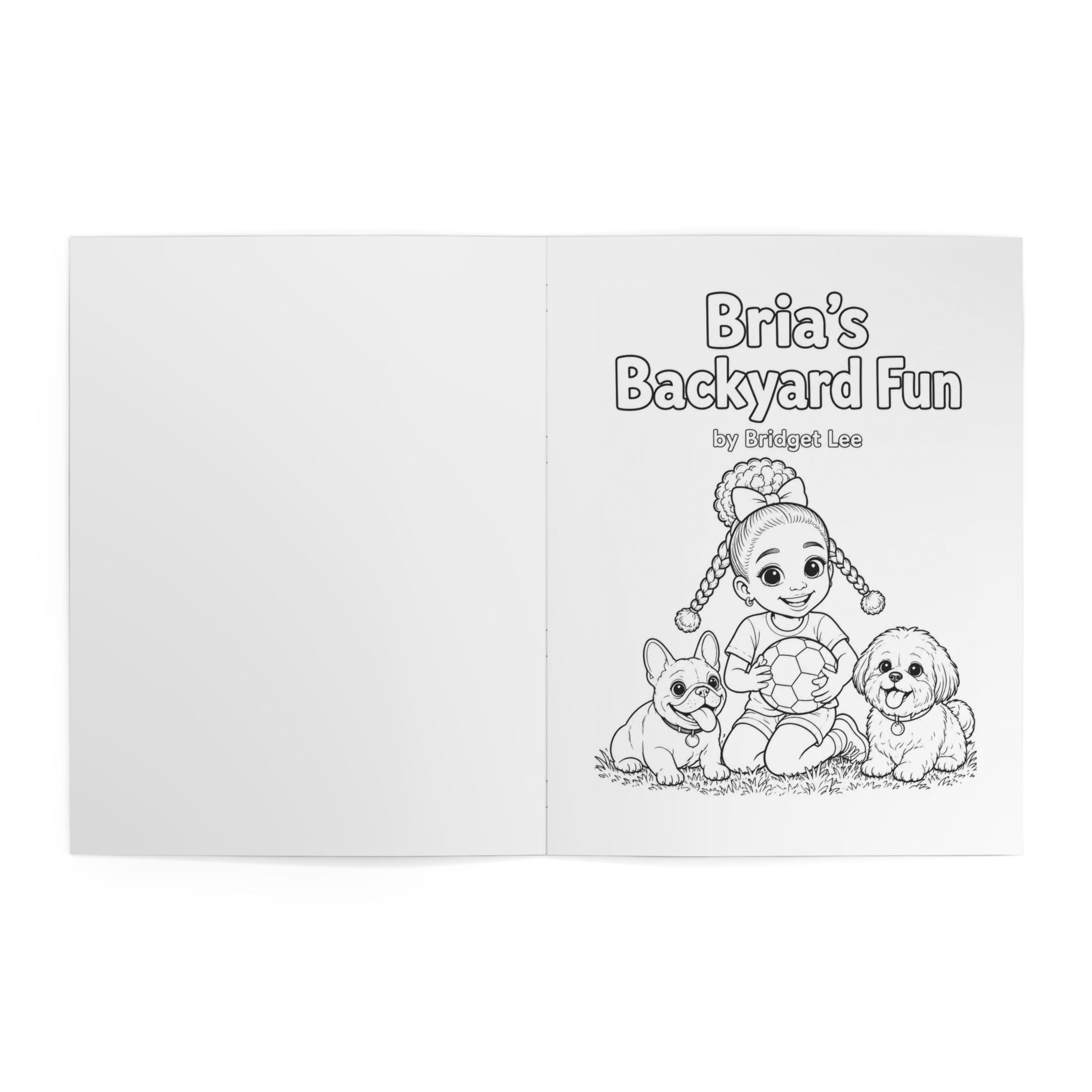 Bria’s Backyard Fun Coloring Book