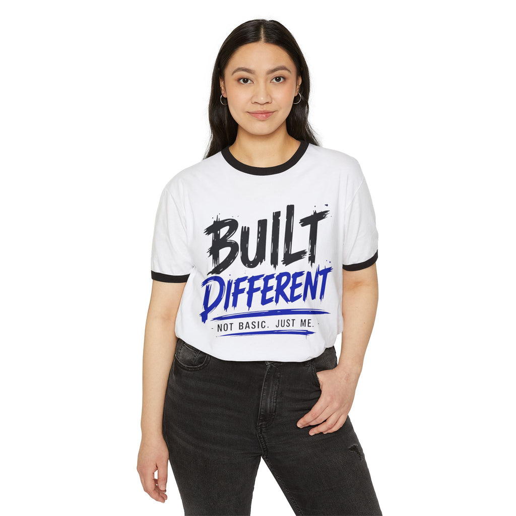 Built Different Unisex Ringer T-Shirt