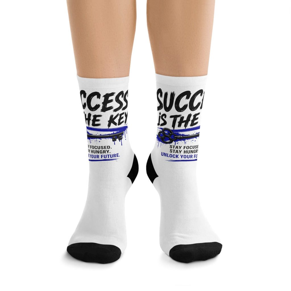 Success is the Key Poly Socks