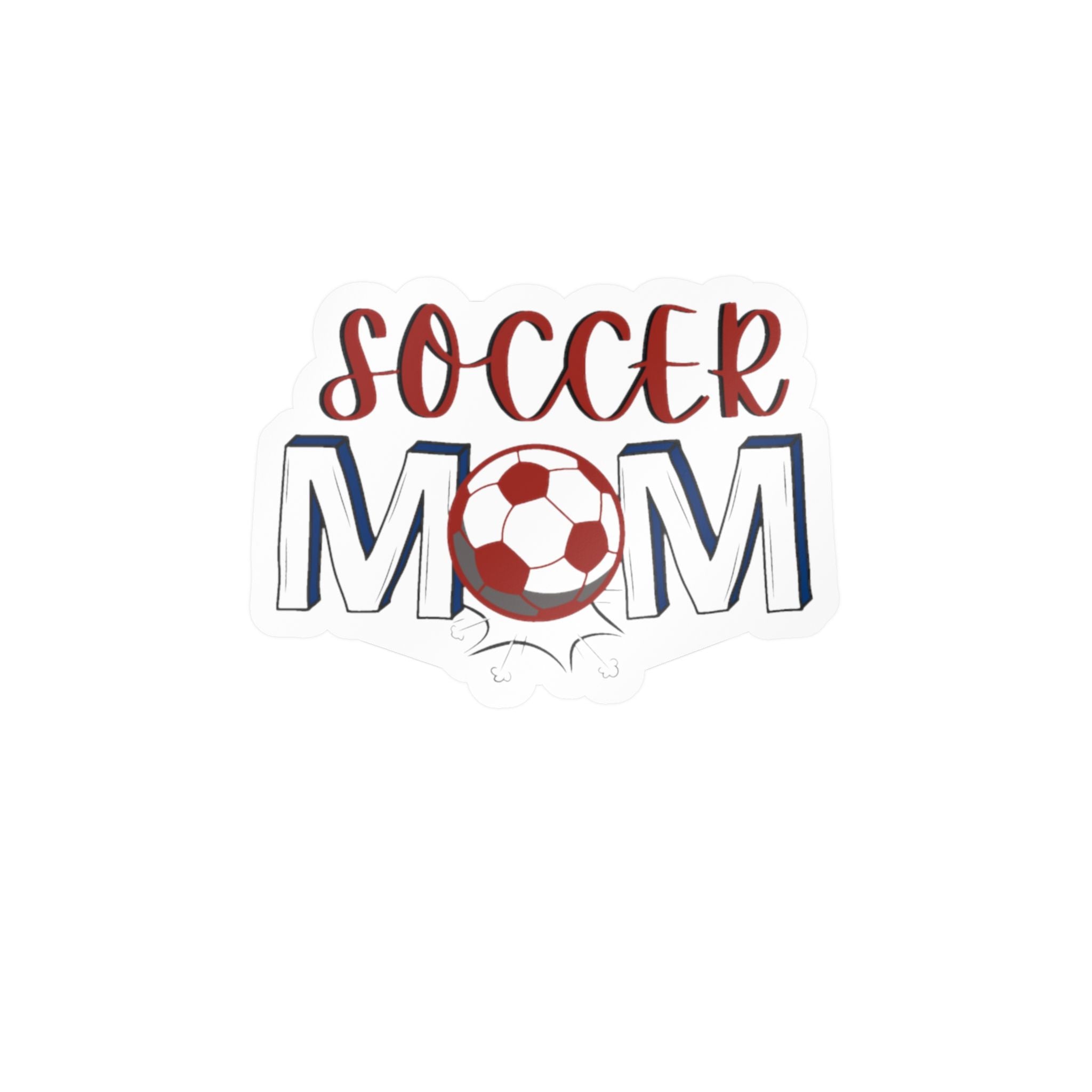 Soccer Mom Kiss-Cut Vinyl Decals