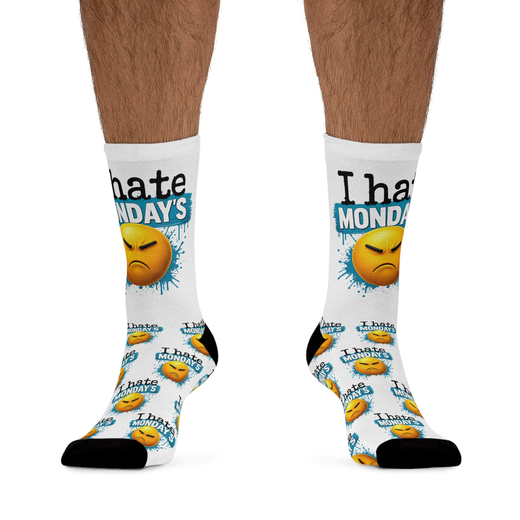 Unisex I Hate Monday’s Poly Socks