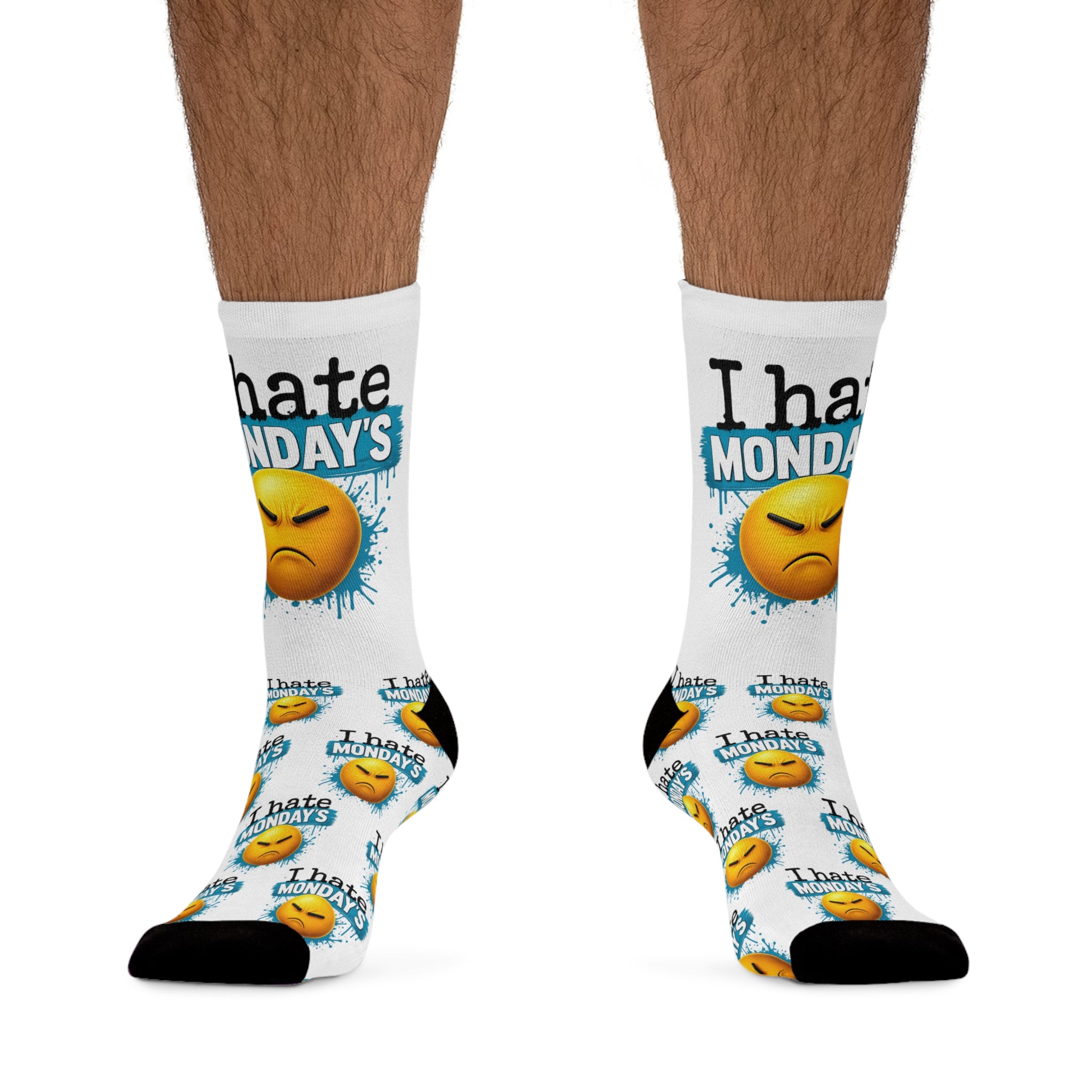 Unisex I Hate Monday’s Poly Socks