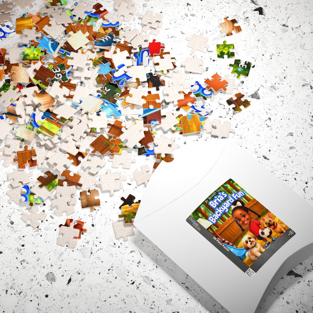 Bria's Backyard Fun 110-Piece Puzzle