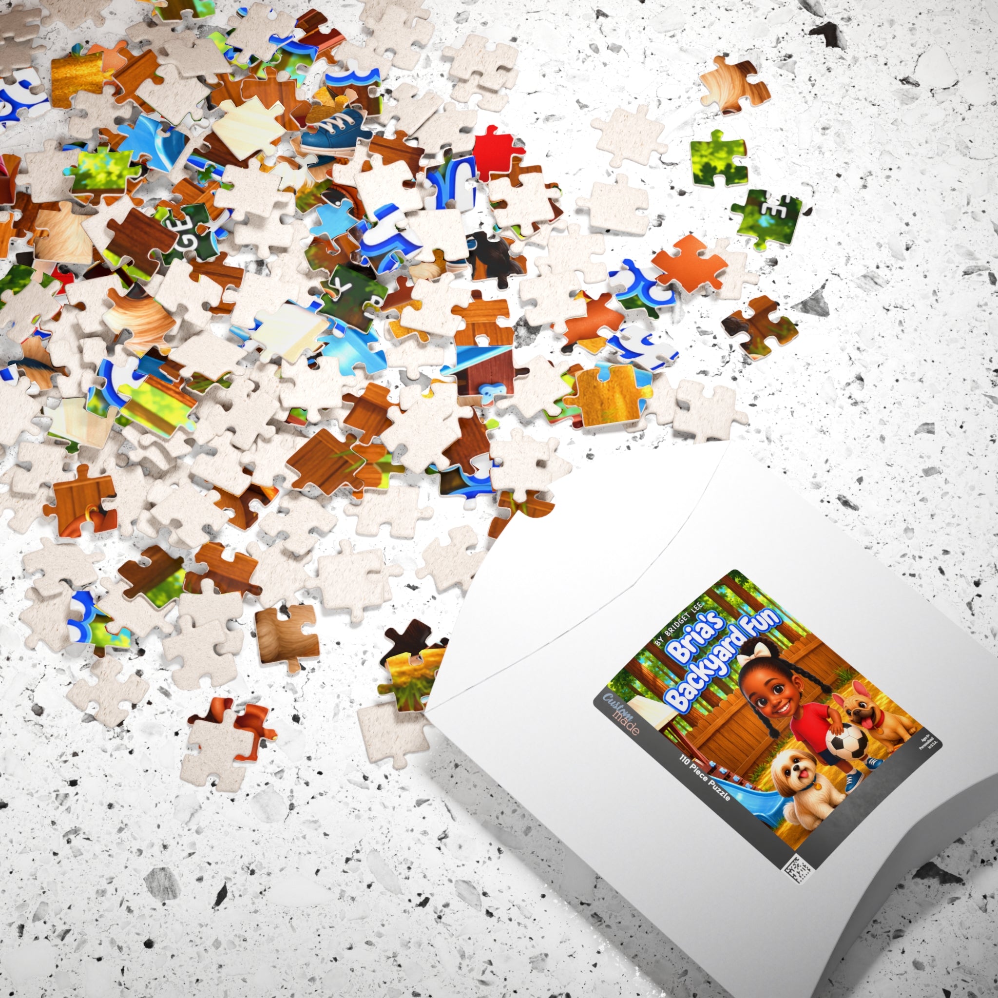 Bria's Backyard Fun 110-Piece Puzzle