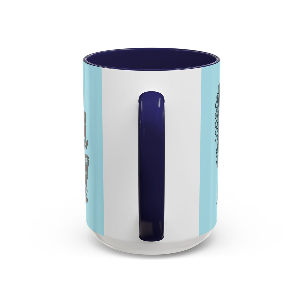 Accent Coffee Mug — "What You See Others May Not See" Inspirational Afrocentric Ceramic Mug