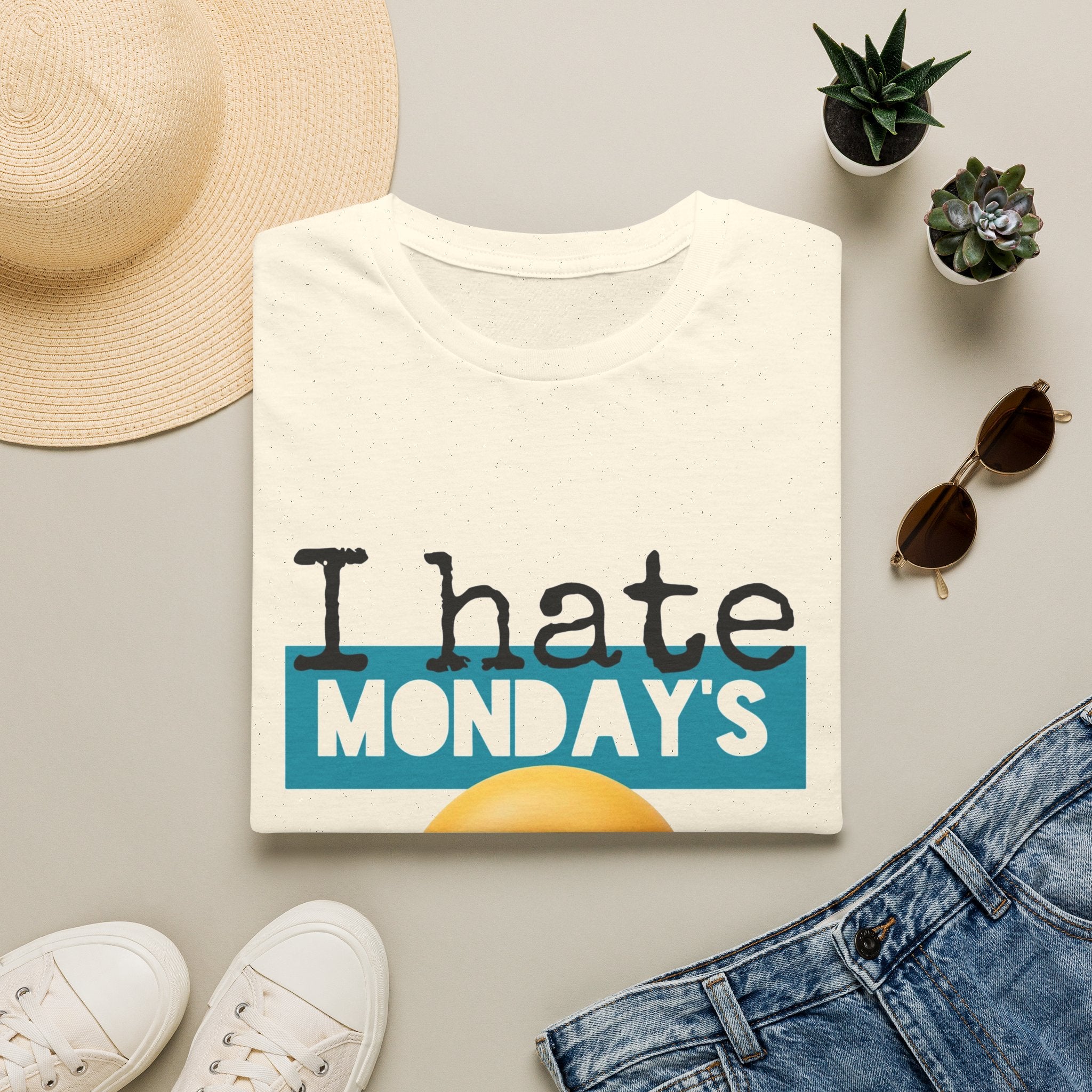 I Hate Mondays Unisex Graphic T-Shirt
