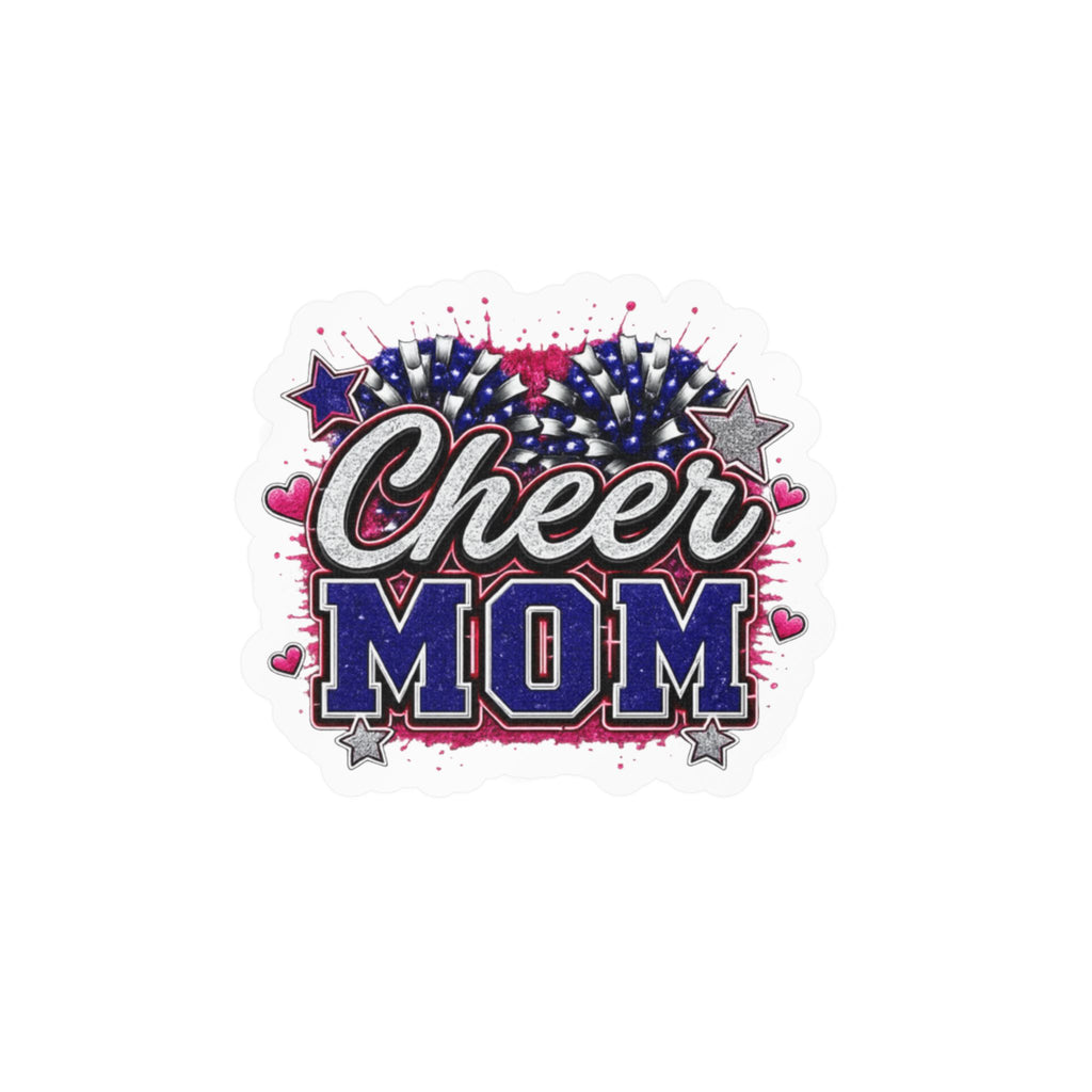 Cheer Mom Kiss-Cut Vinyl Decals