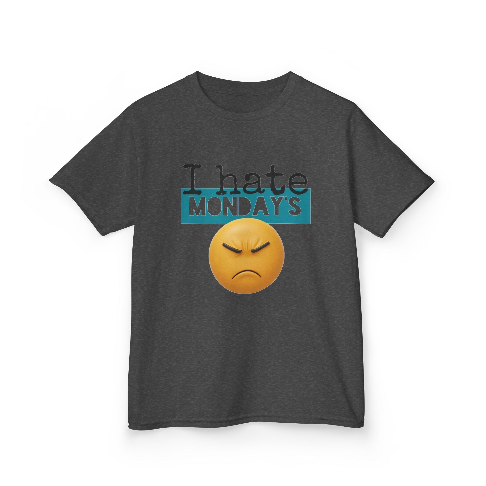 I Hate Mondays Kids Heavy Cotton T-Shirt