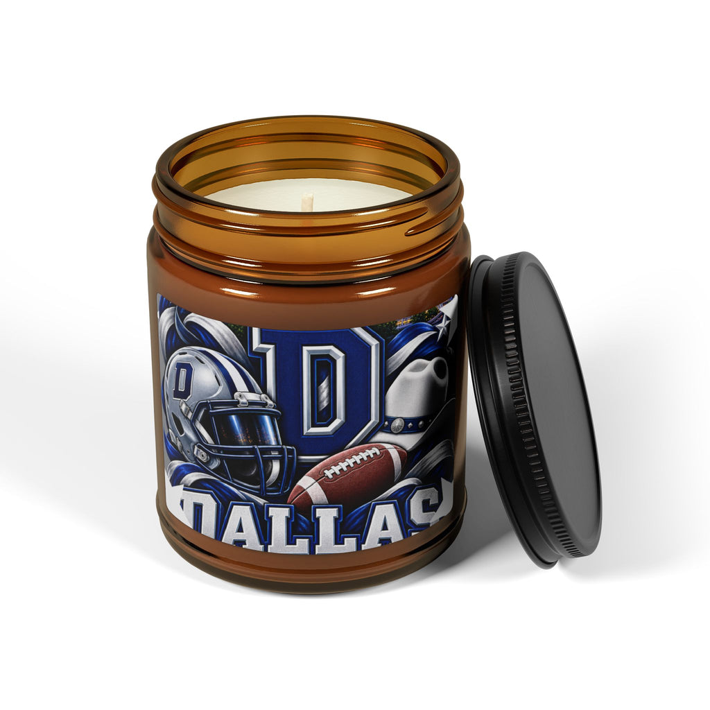 Dallas Football Soy Candle (Amber Jar)