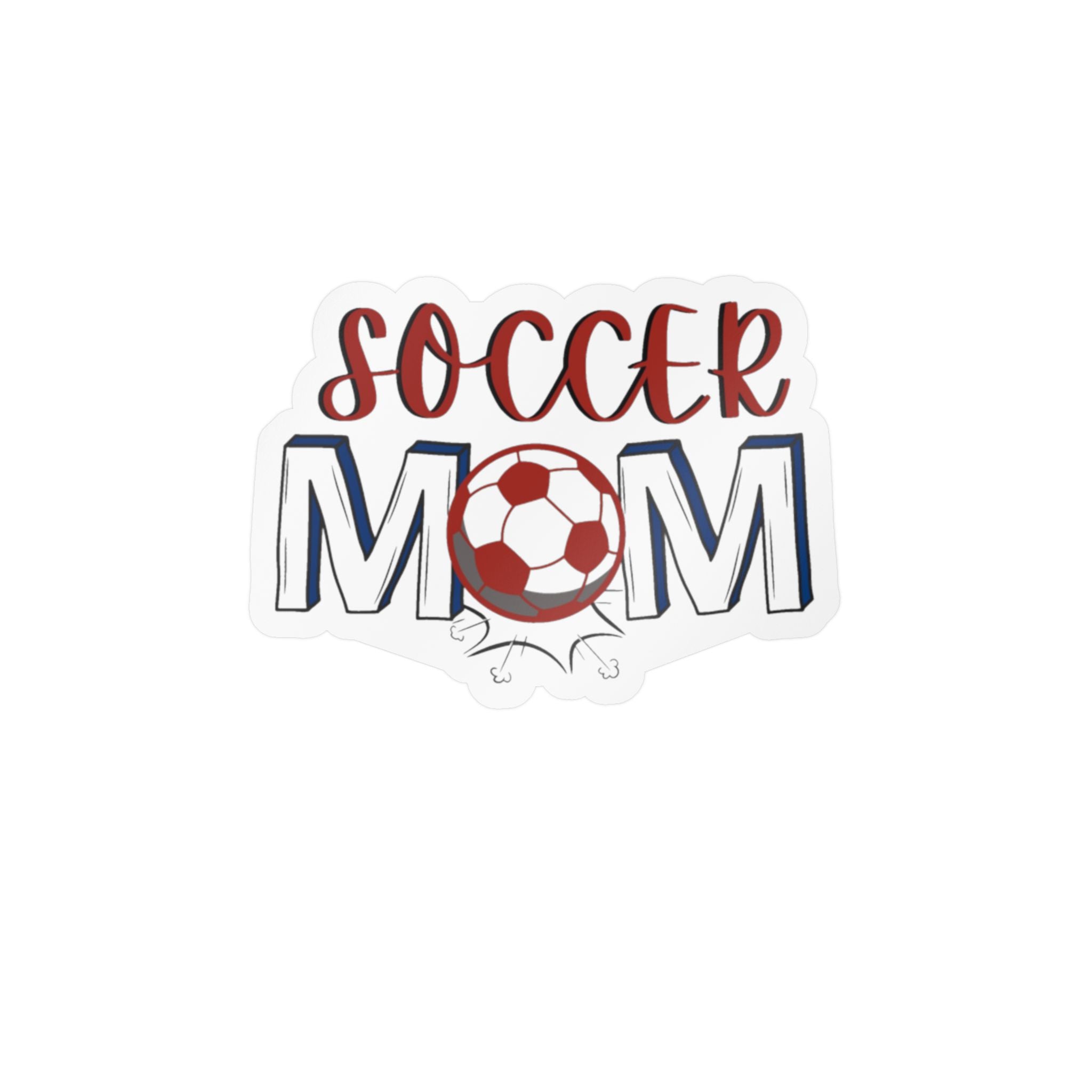 Soccer Mom Kiss-Cut Vinyl Decals