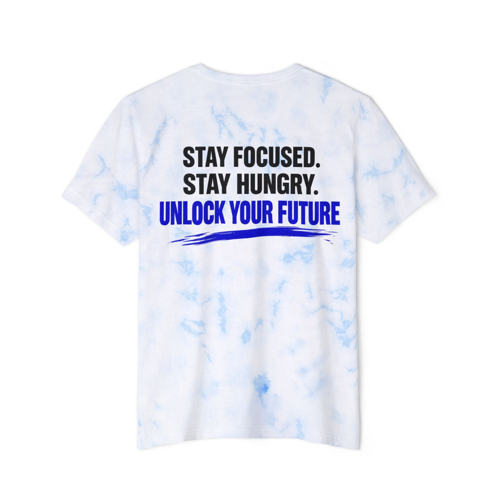 Success Is the Key women 
 Fashion Tie-Dyed T-Shirt