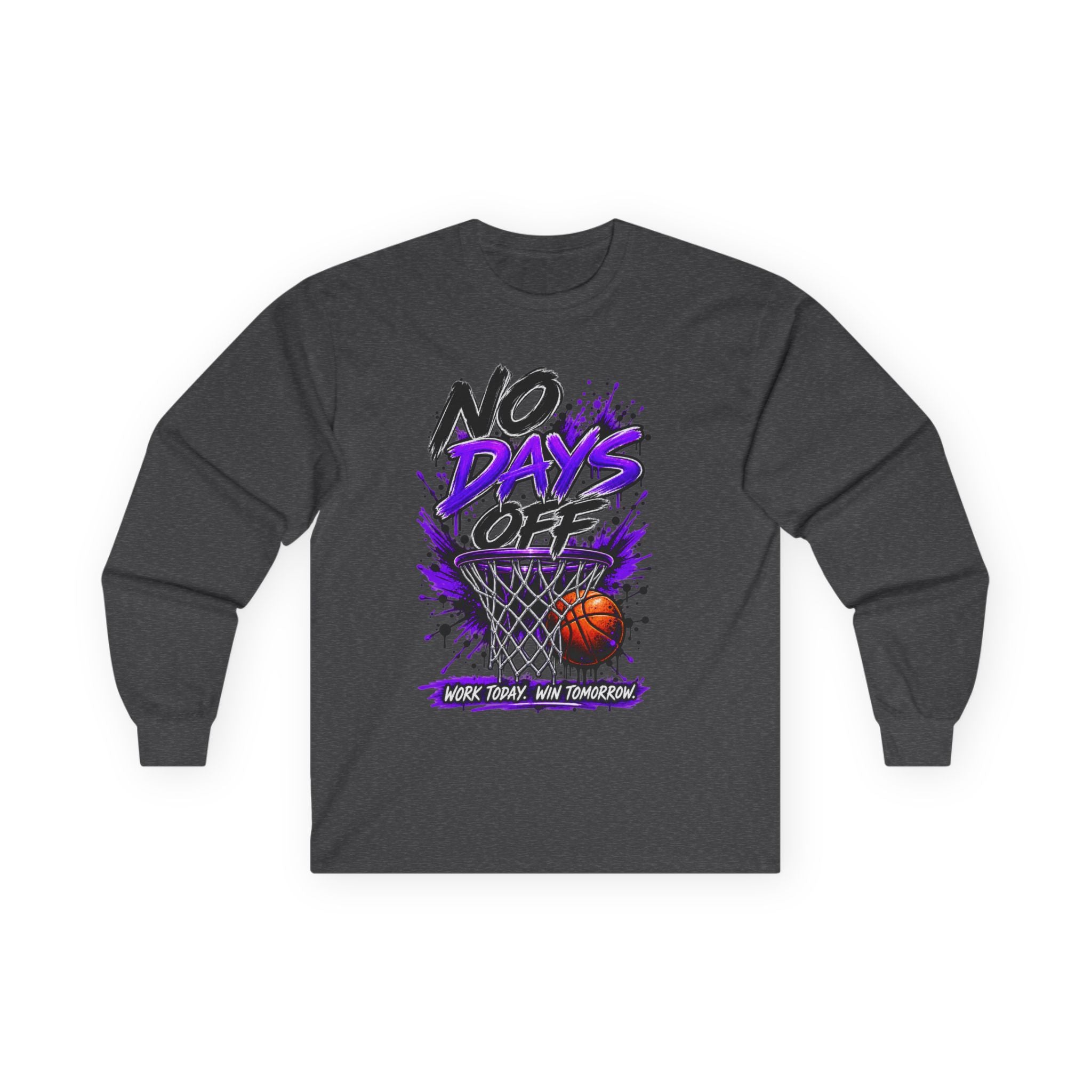 No Days Off Cotton Long Sleeve Tee