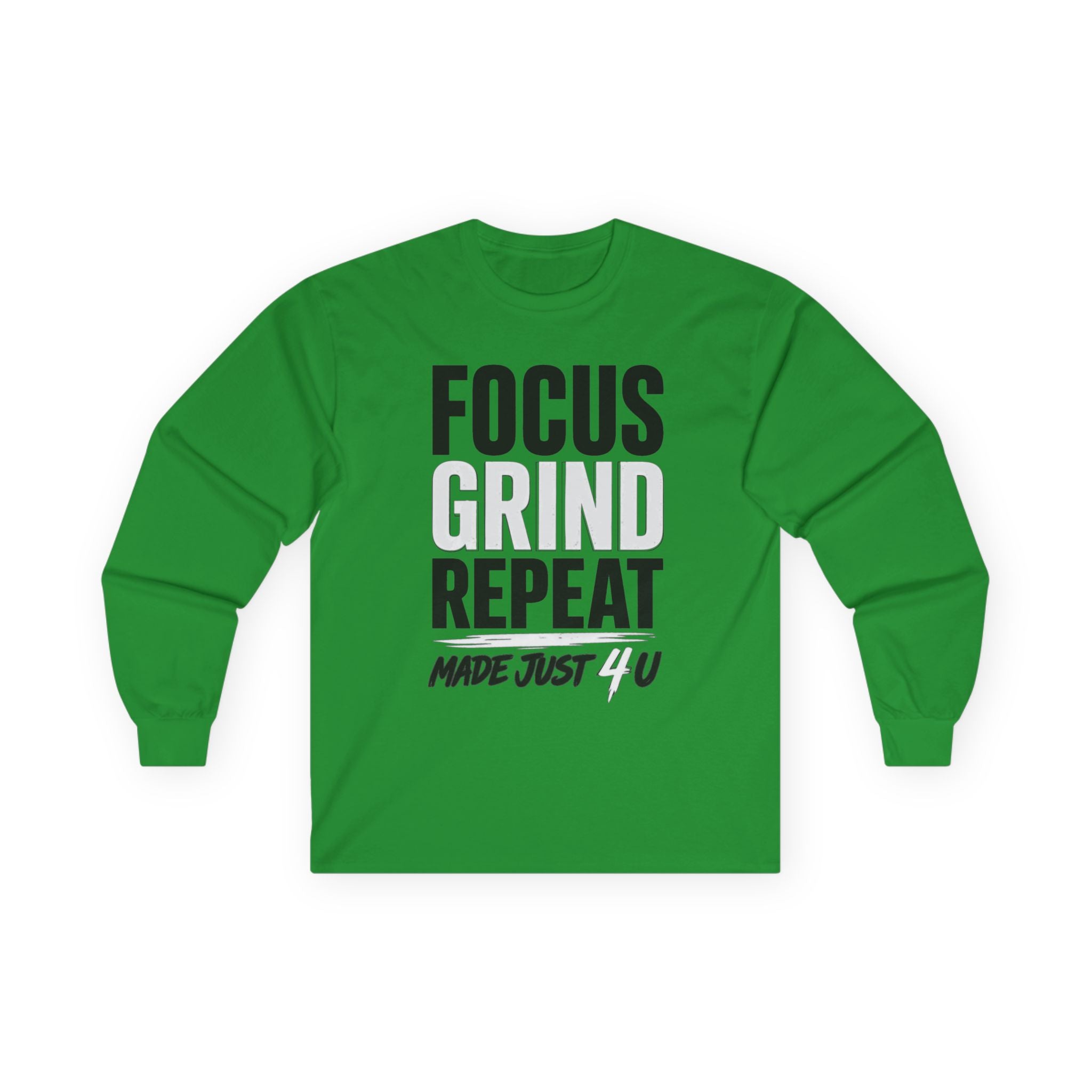 Focus Grind Repeat Long Sleeve Tee