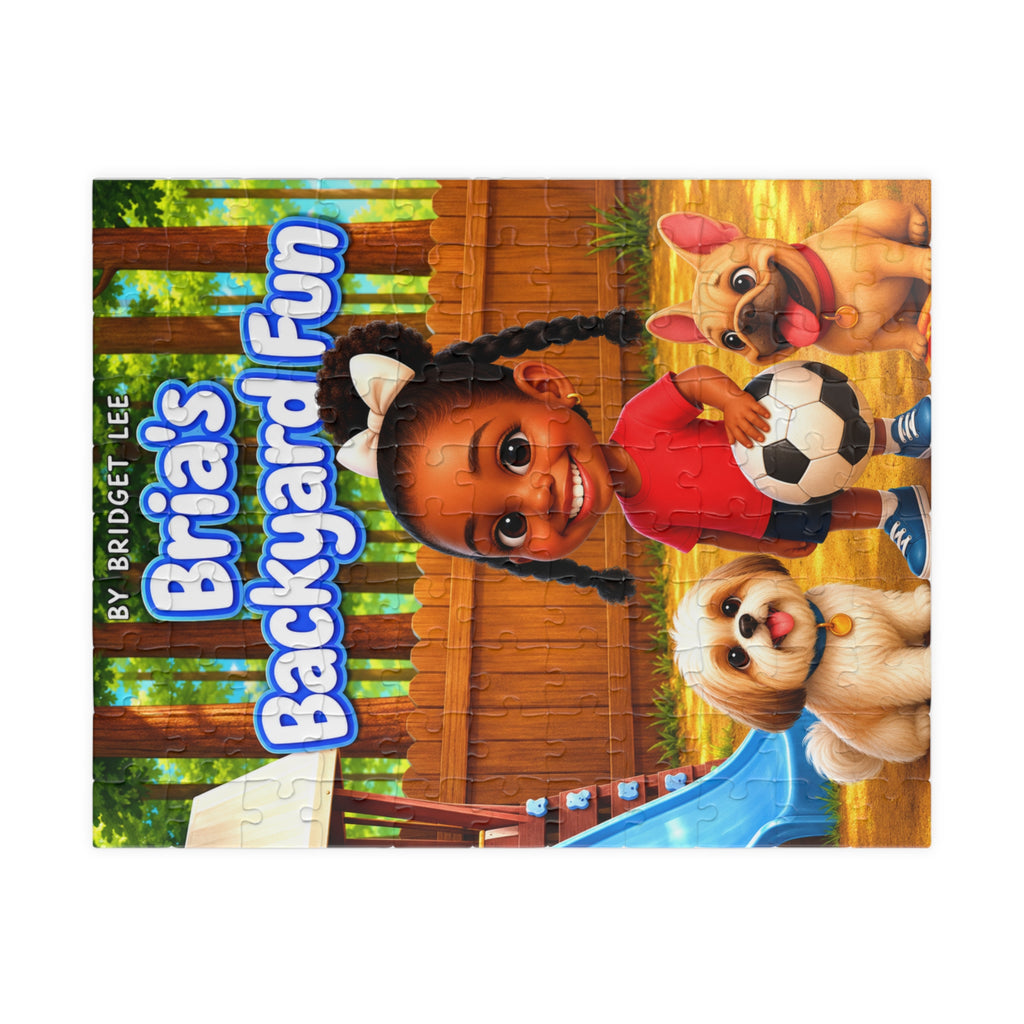 Bria's Backyard Fun 110-Piece Puzzle
