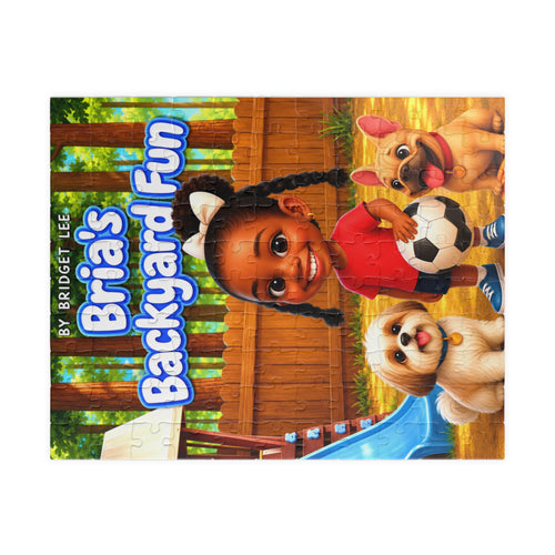 Bria's Backyard Fun 110-Piece Puzzle