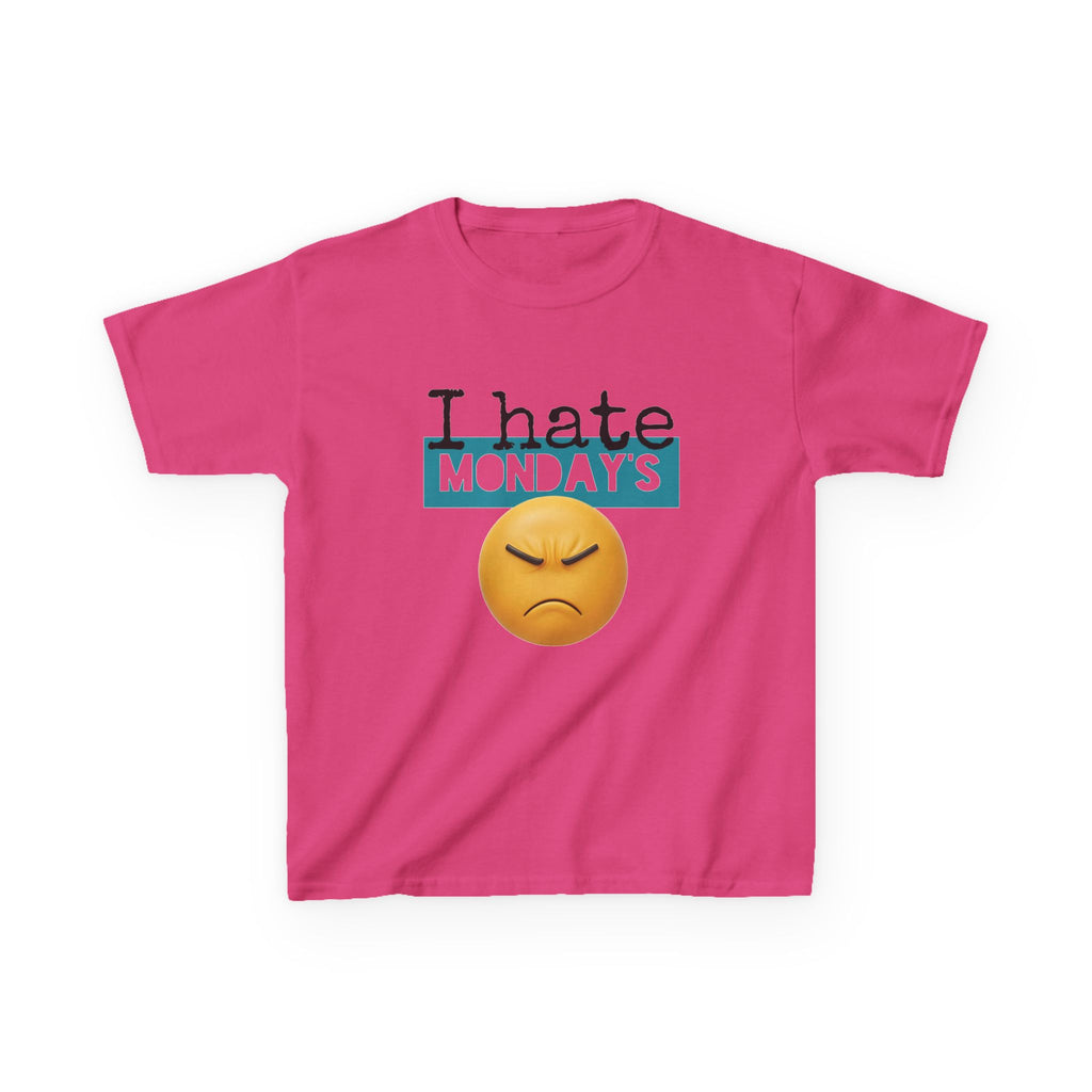 I Hate Mondays Kids Heavy Cotton T-Shirt