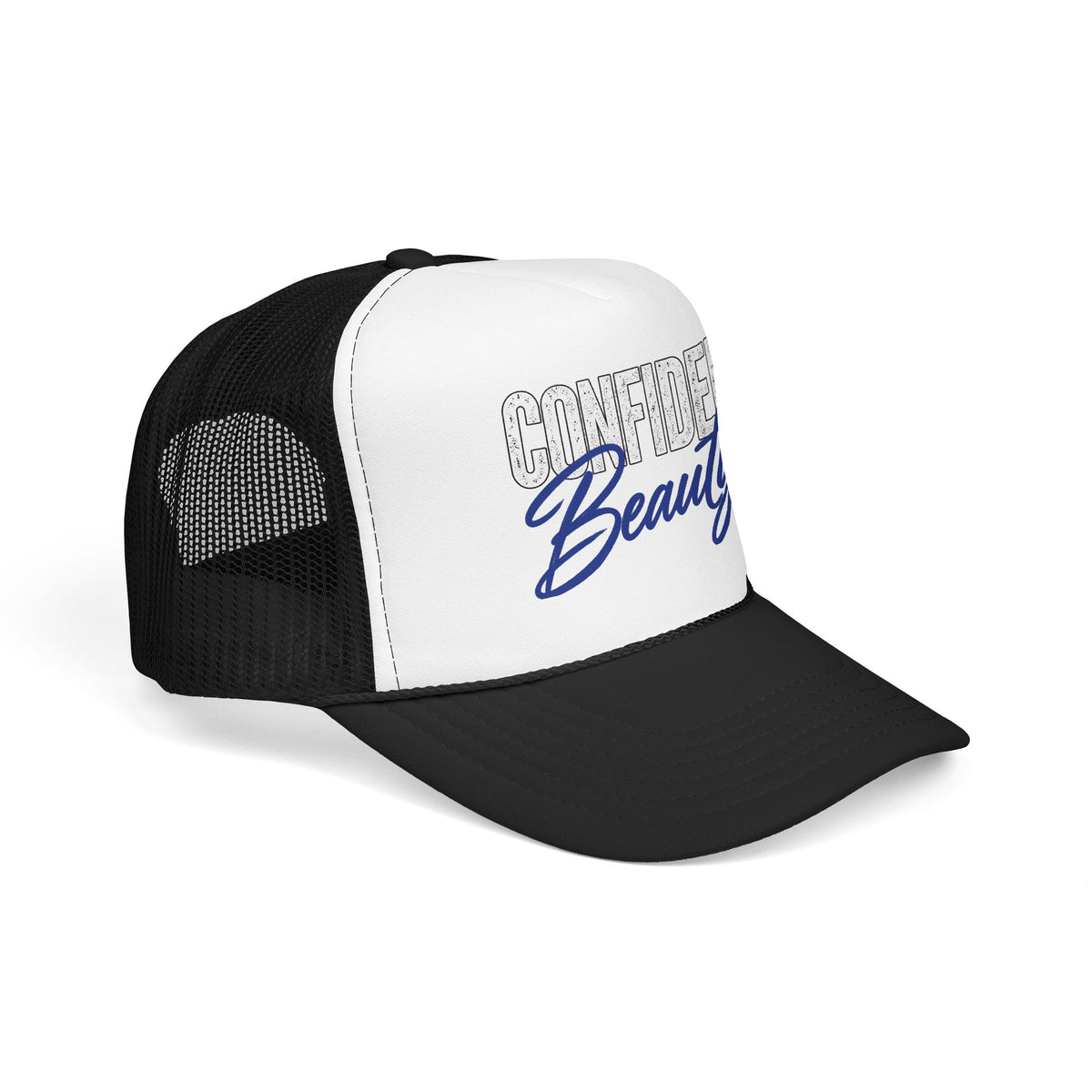 Confident Beauty Foam Trucker Mesh Cap
