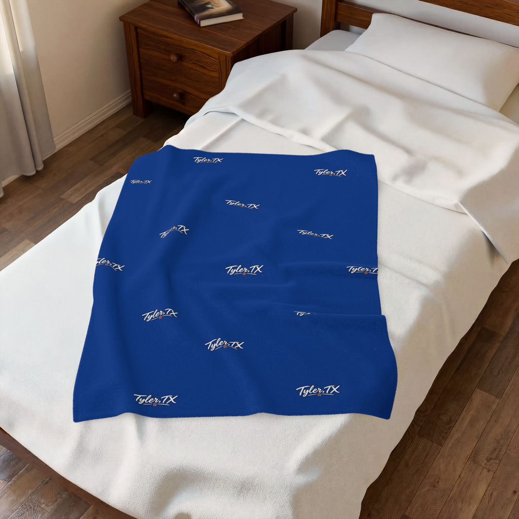 Little Man That’s Me Plush Velveteen Blanket