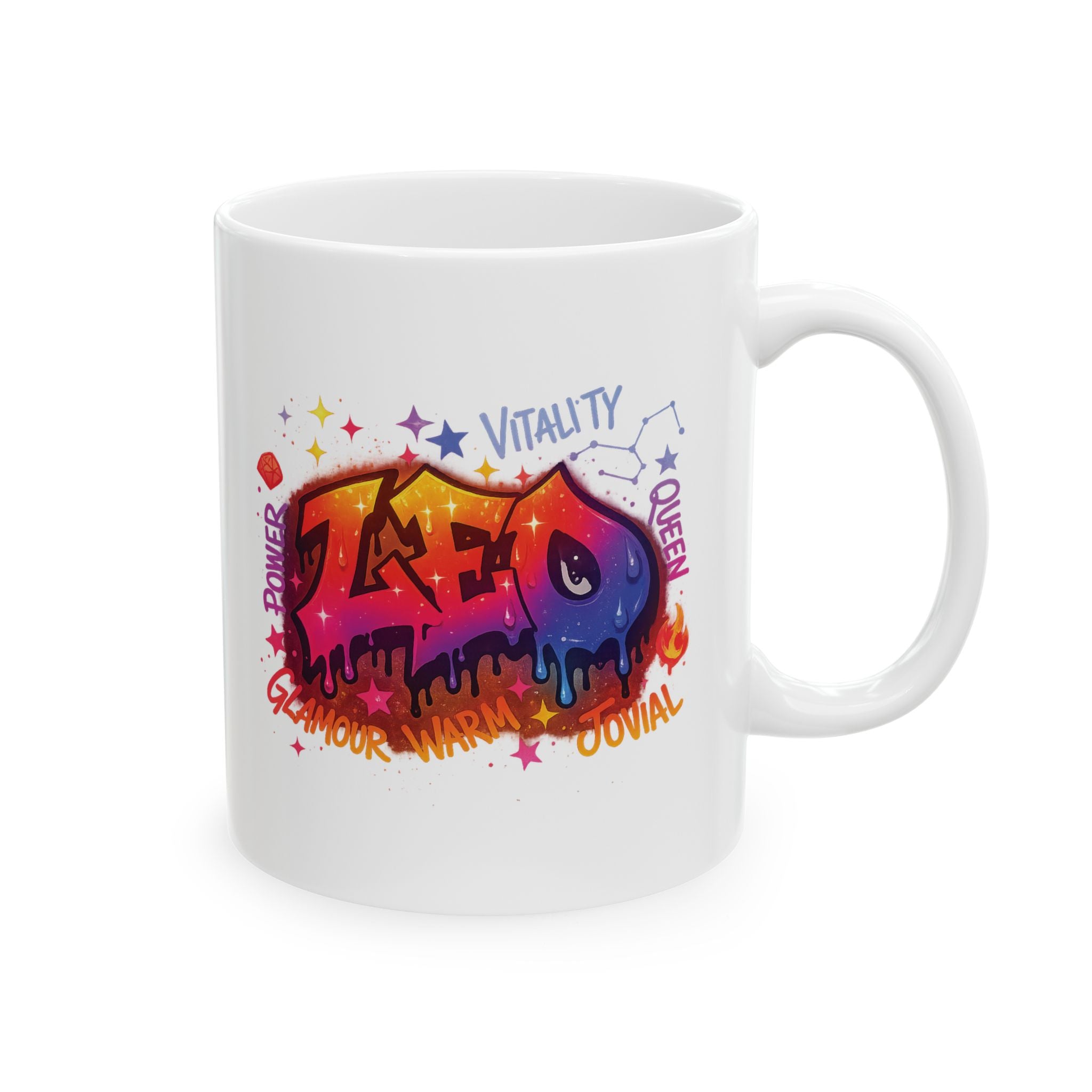 Aquarius Ceramic Mug, (11oz)