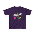Soccer Is My Passion Kids Heavy Cotton T-Shirt