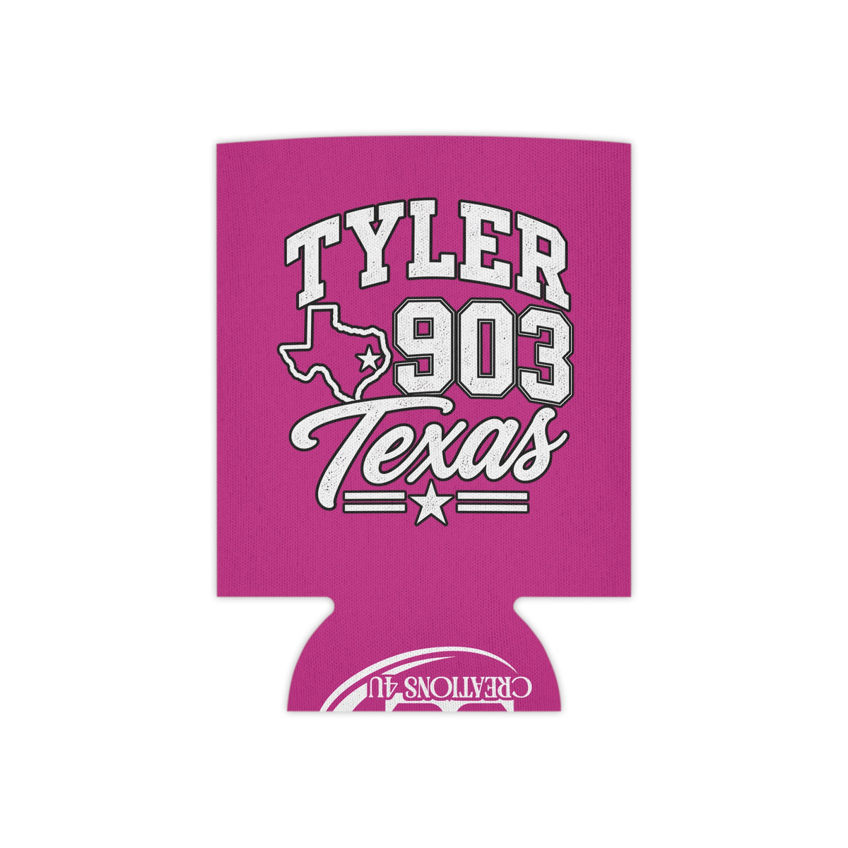 Tyler, Texas  Pink Can Cooler