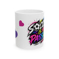 Soccer is my passion Ceramic Mug, (11oz)