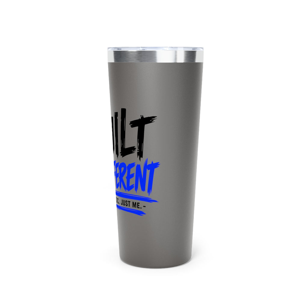 Built Different – Not Basic, Just Me 22 oz Copper Vacuum Insulated Tumbler