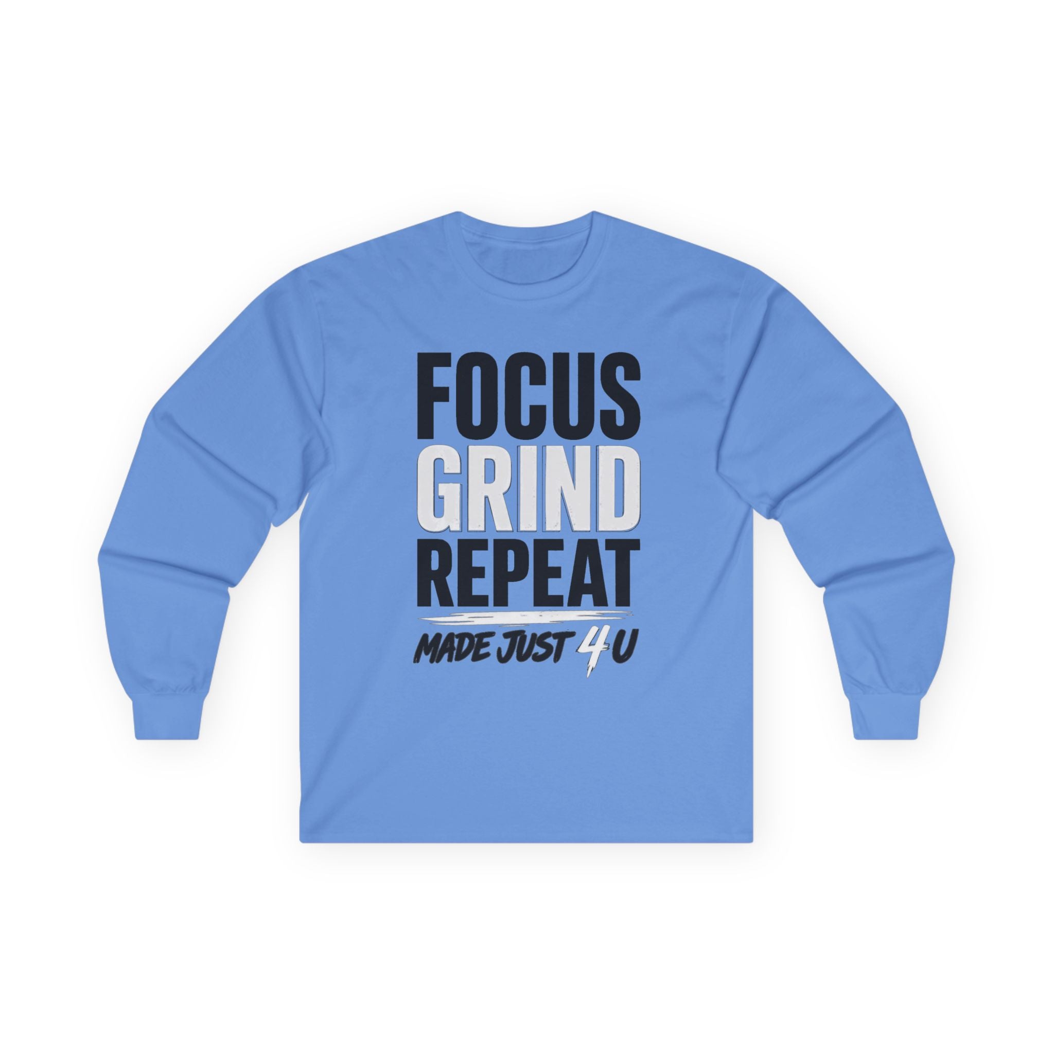 Focus Grind Repeat Long Sleeve Tee