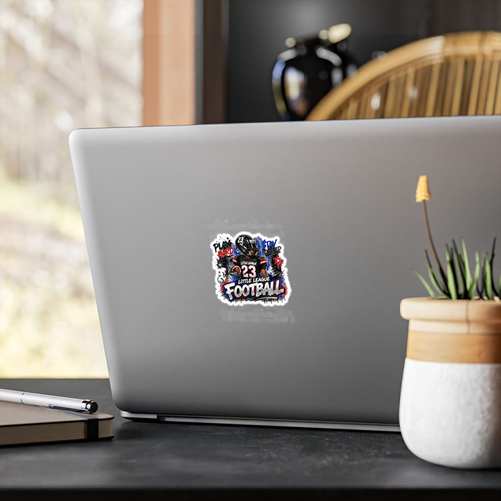 Little League Football Kiss-Cut Vinyl Decals