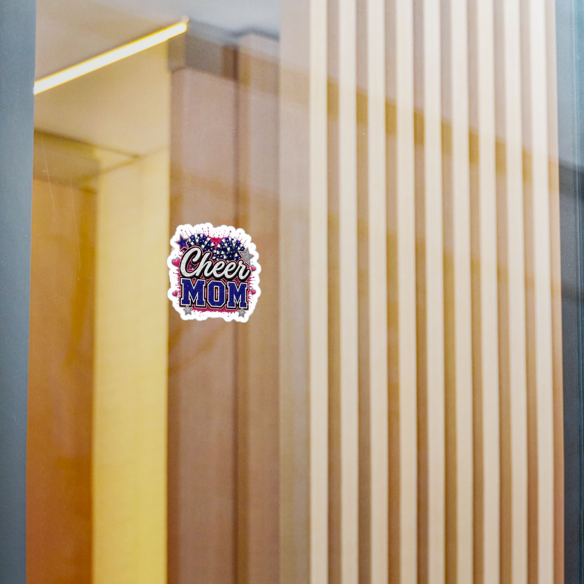 Cheer Mom Kiss-Cut Vinyl Decals