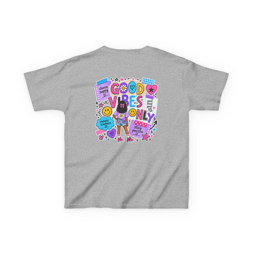 Good Vibes Only Heavy Cotton Kids T-Shirt