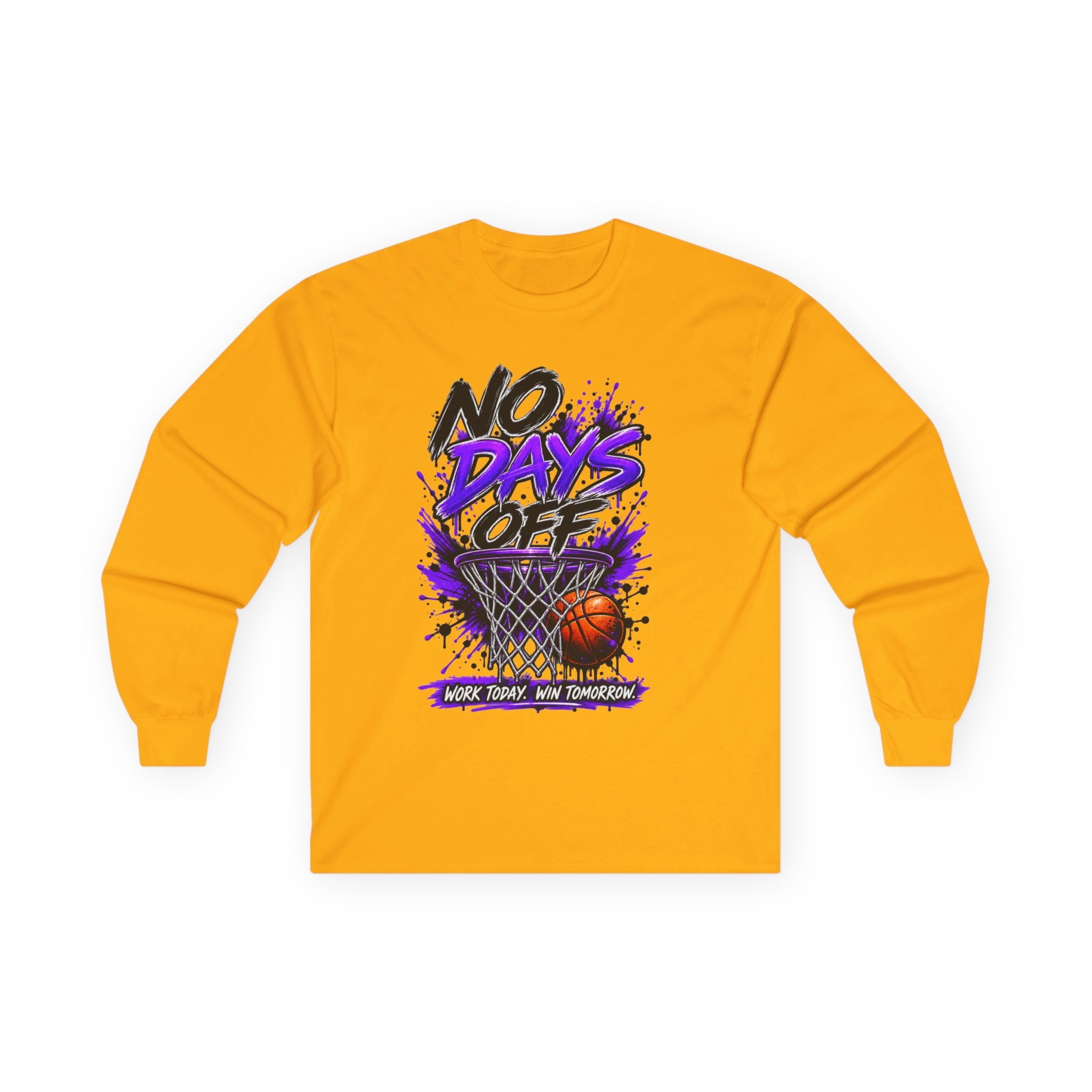 No Days Off Cotton Long Sleeve Tee