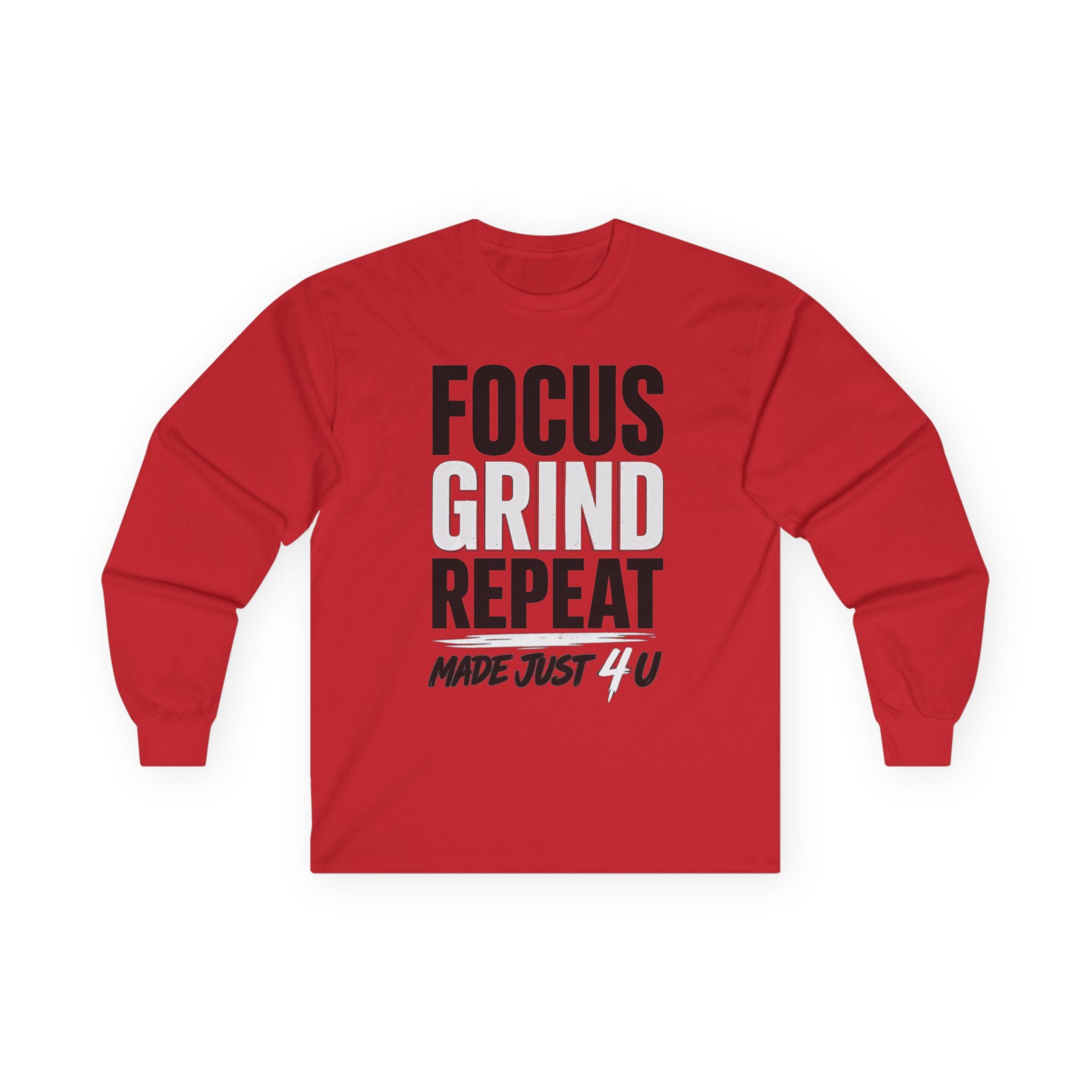 Focus Grind Repeat Long Sleeve Tee