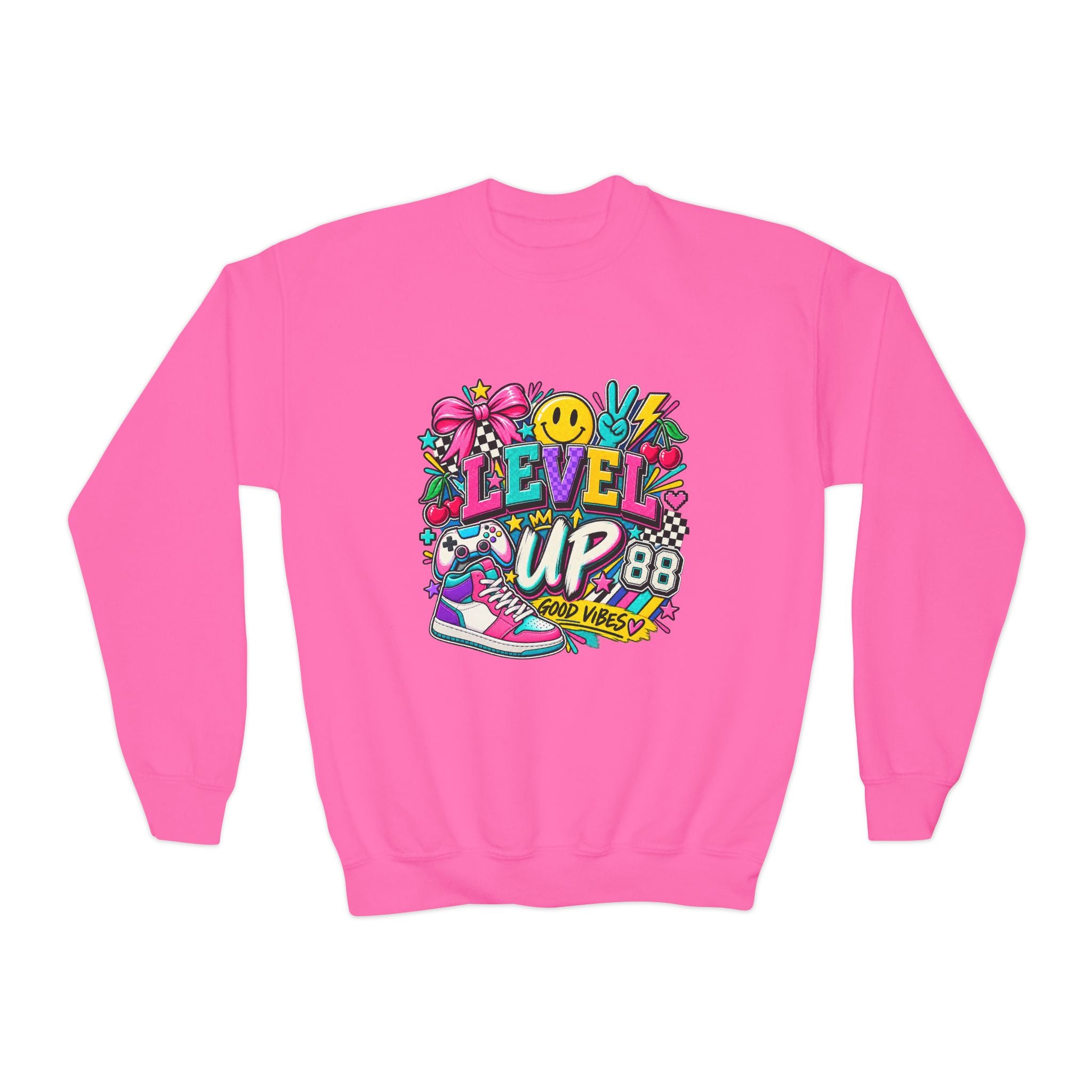 Good Vibes Youth Crewneck Sweatshirt