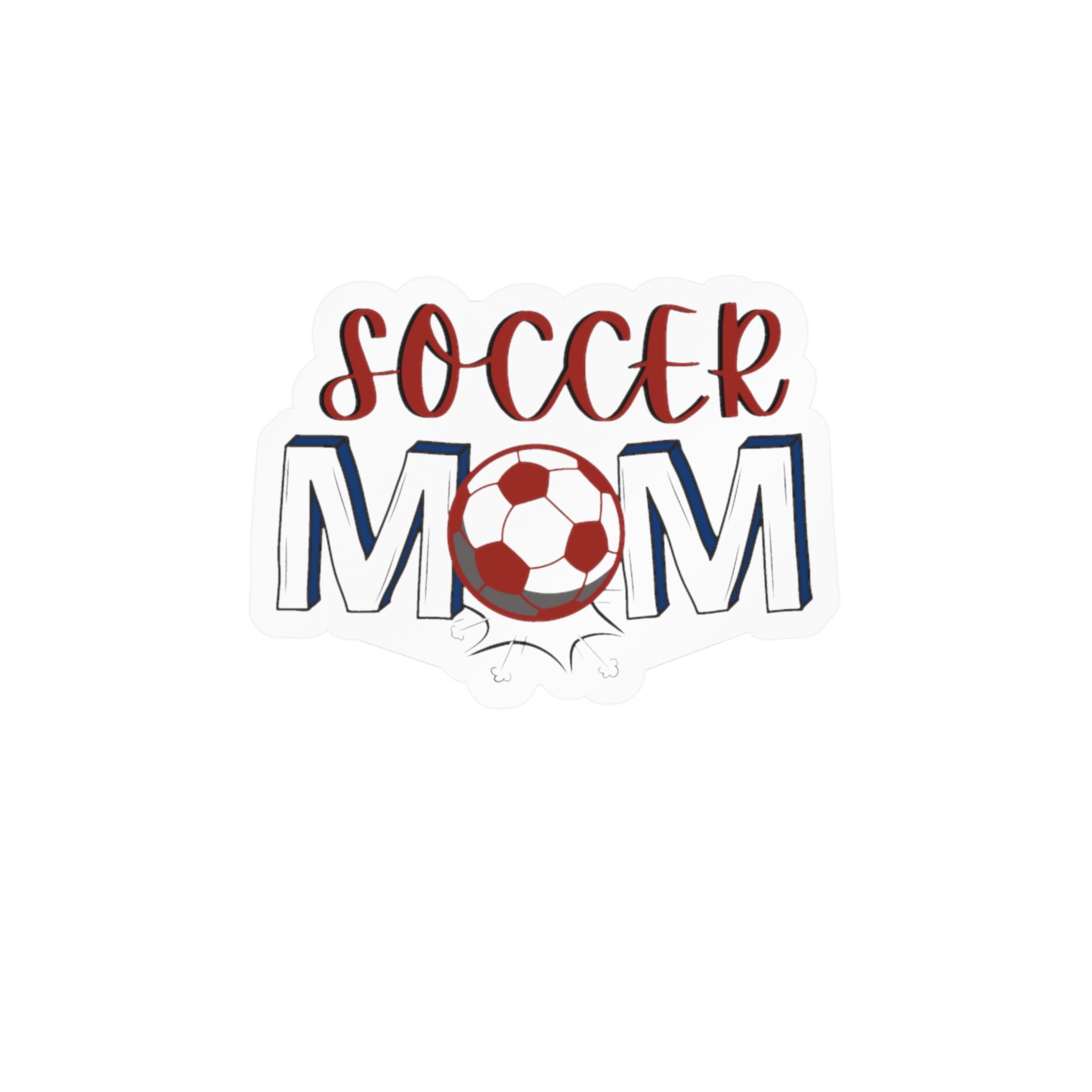 Soccer Mom Kiss-Cut Vinyl Decals