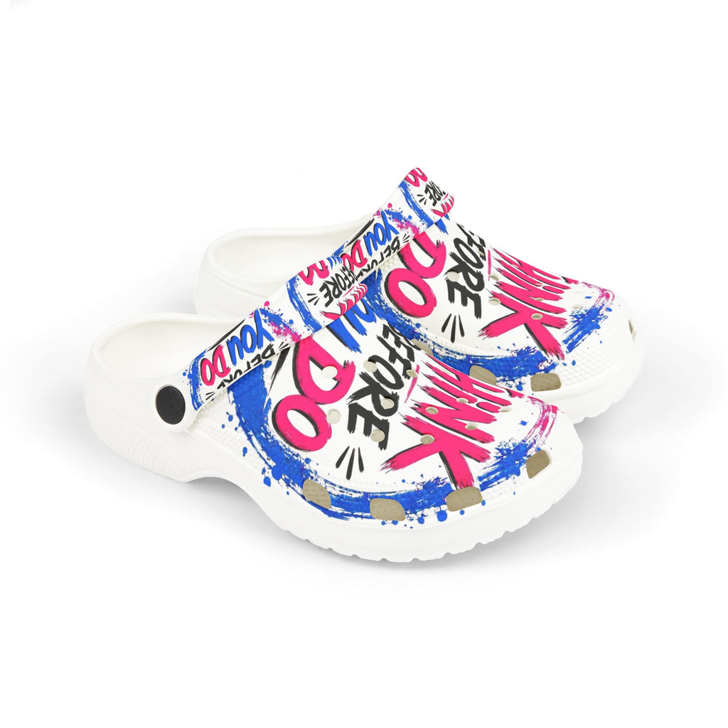 Think Before You Do Kid’s Clogs