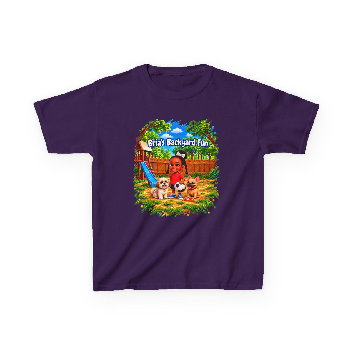 Bria’s Backyard Fun Kids T-Shirt