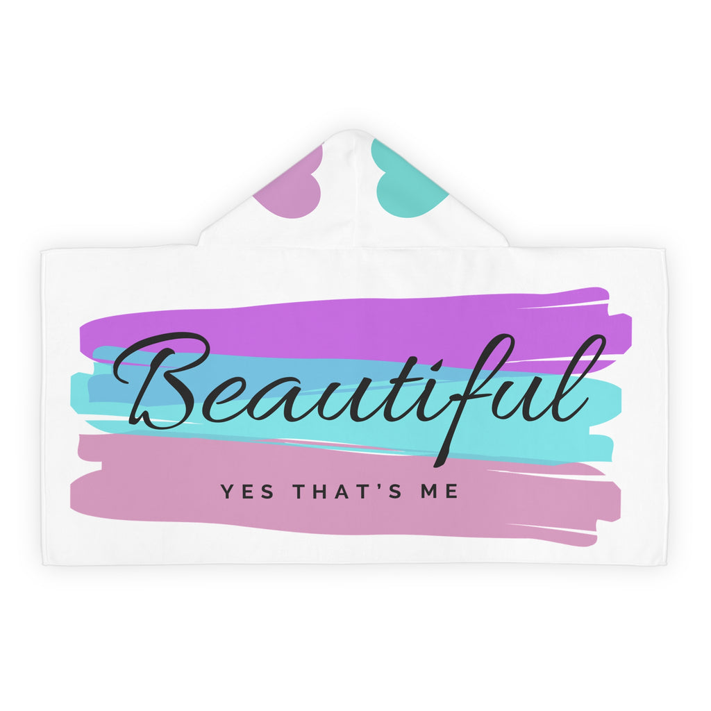 Beautiful That’s Me Youth Hooded Towel