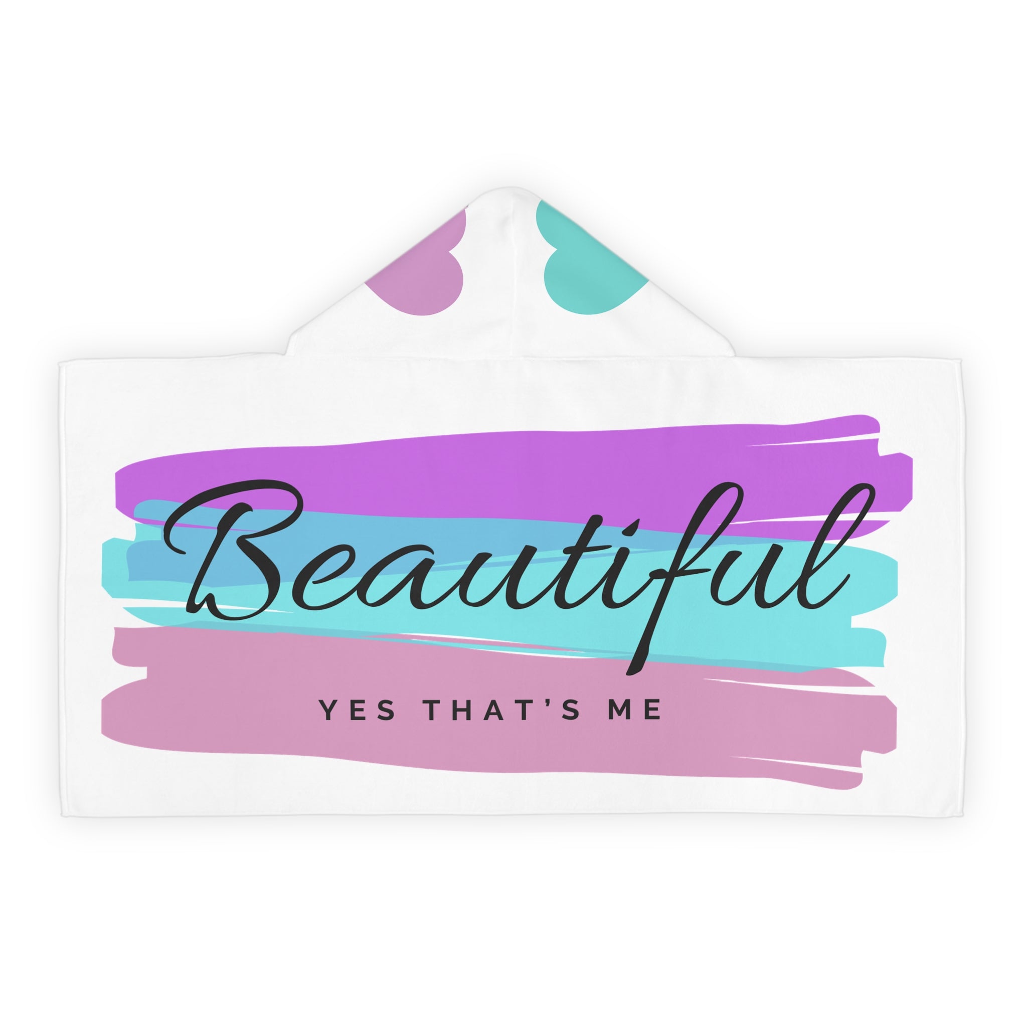 Beautiful That’s Me Youth Hooded Towel