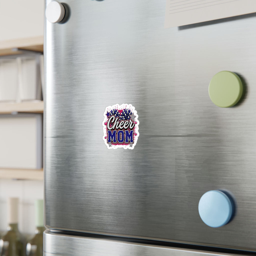 Cheer Mom Kiss-Cut Vinyl Decals