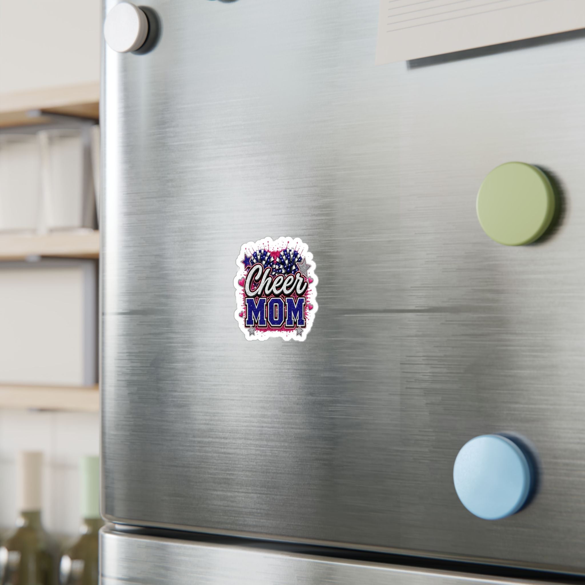 Cheer Mom Kiss-Cut Vinyl Decals