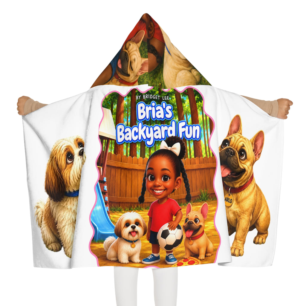 Bria’s Backyard Fun Youth Hooded Towel