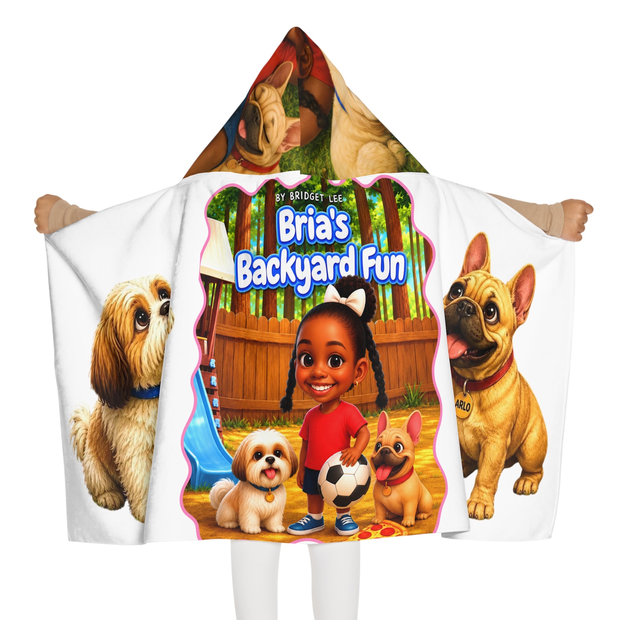 Bria’s Backyard Fun Youth Hooded Towel