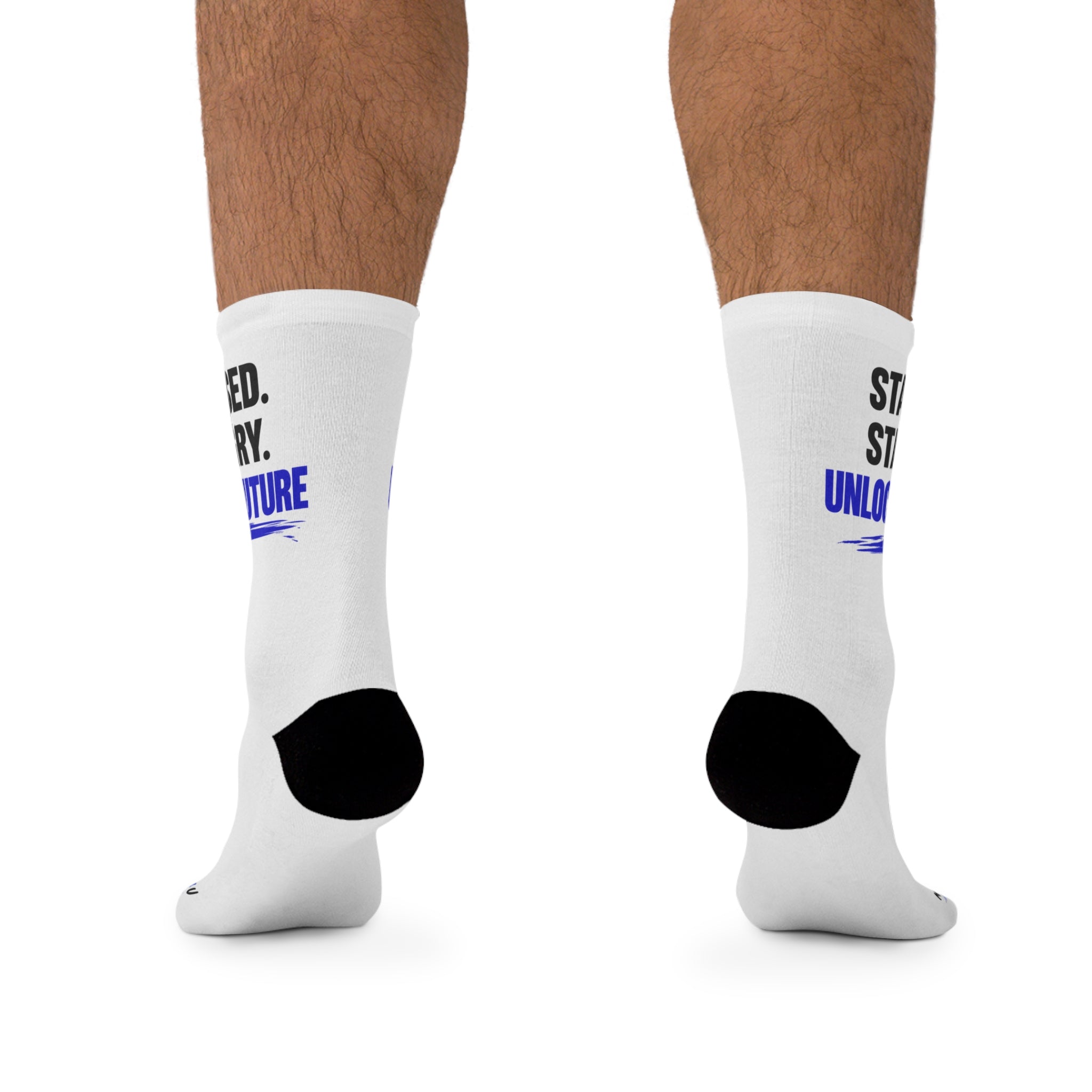 Unisex Stay Focused Poly Socks