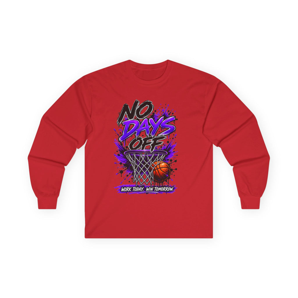 No Days Off Cotton Long Sleeve Tee