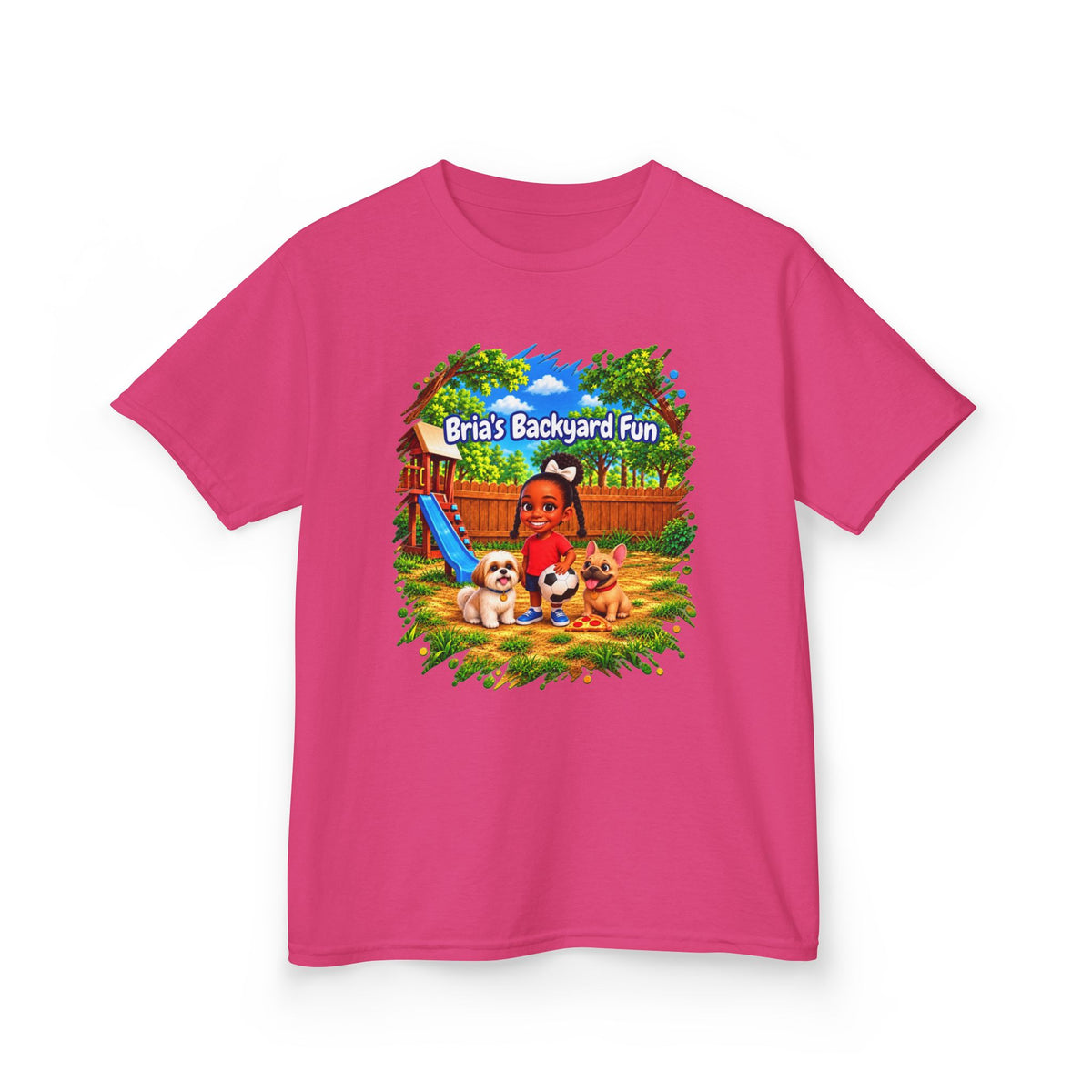 Bria’s Backyard Fun Kids T-Shirt