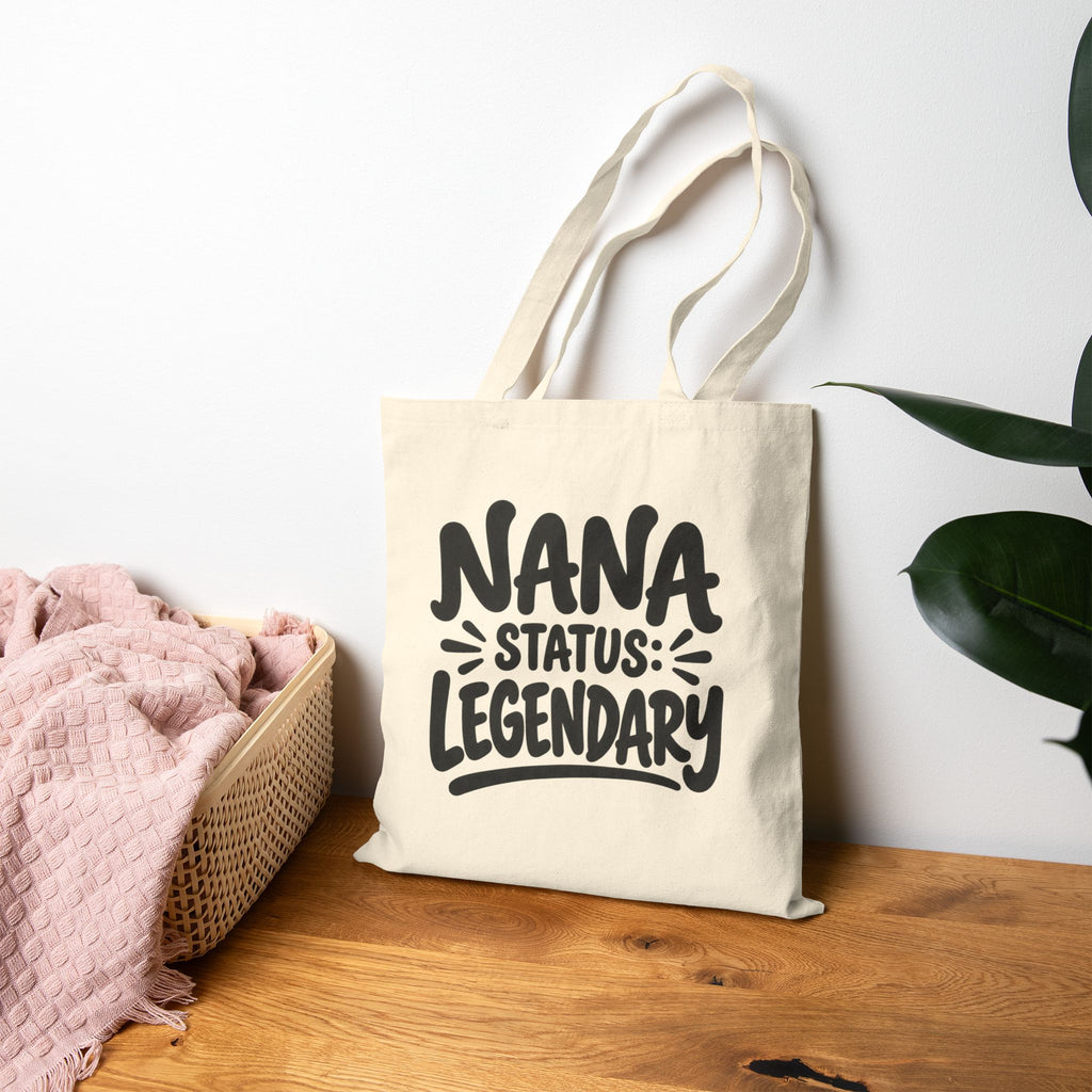 Nana Status: Legendary Canvas Tote Bag