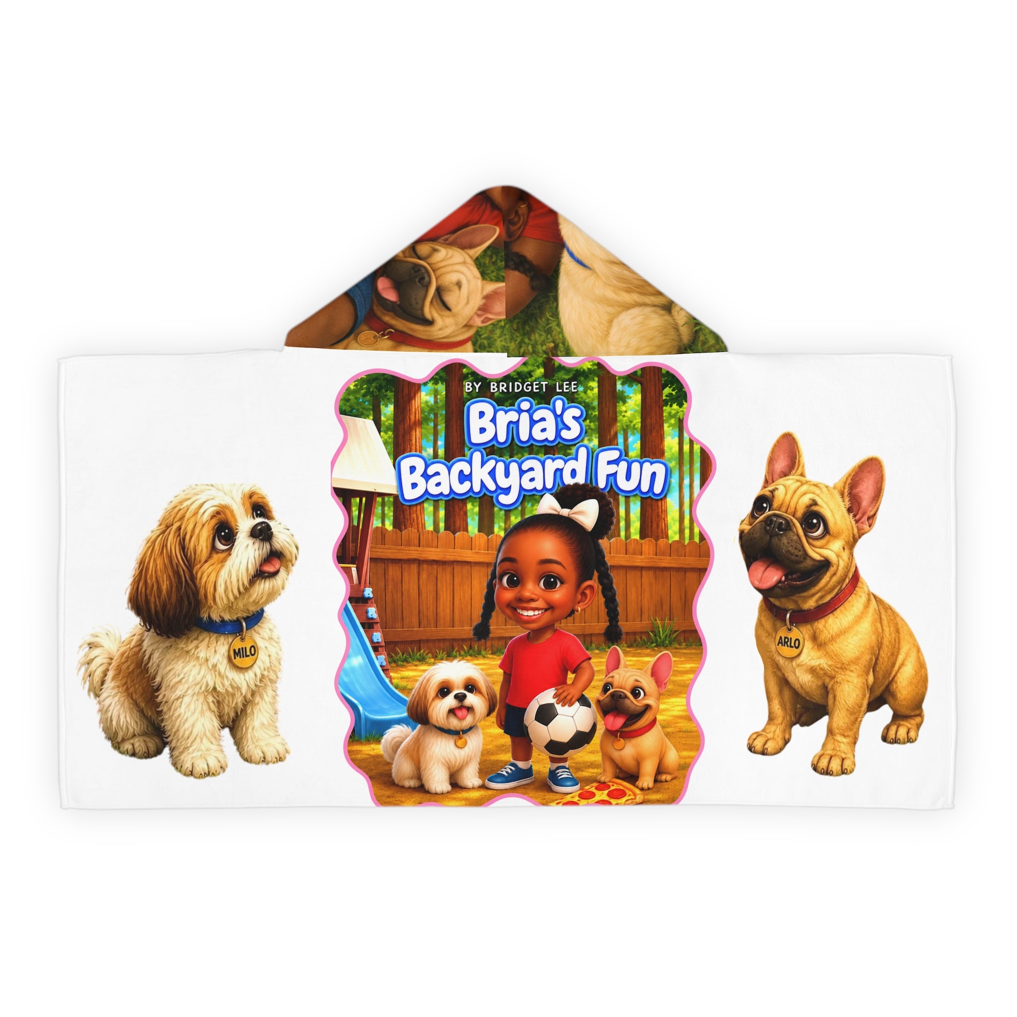 Bria’s Backyard Fun Youth Hooded Towel