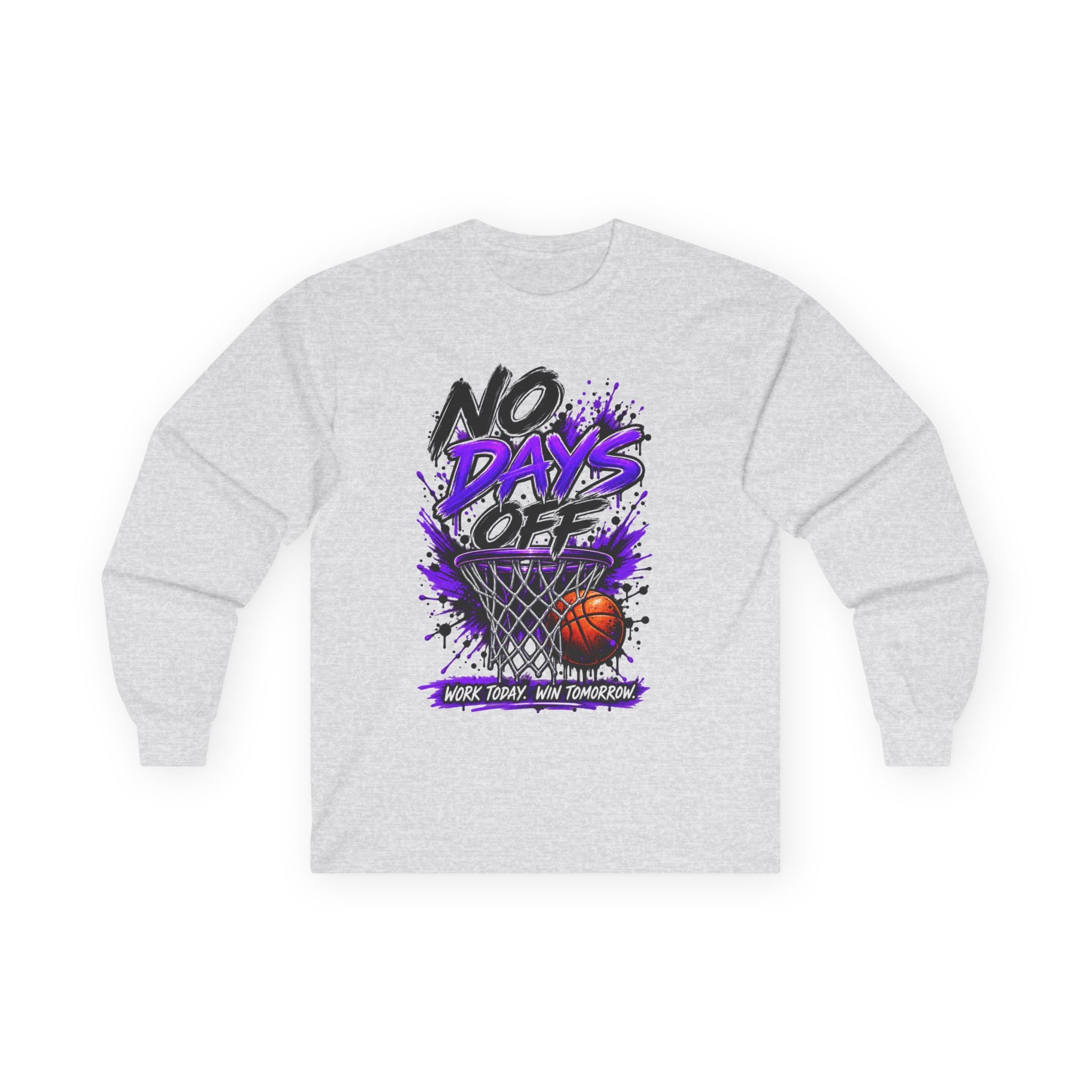 No Days Off Cotton Long Sleeve Tee