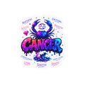 Cancer Zodiac Kiss-Cut Vinyl Decals